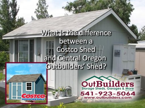 what is the difference between a costco shed and central