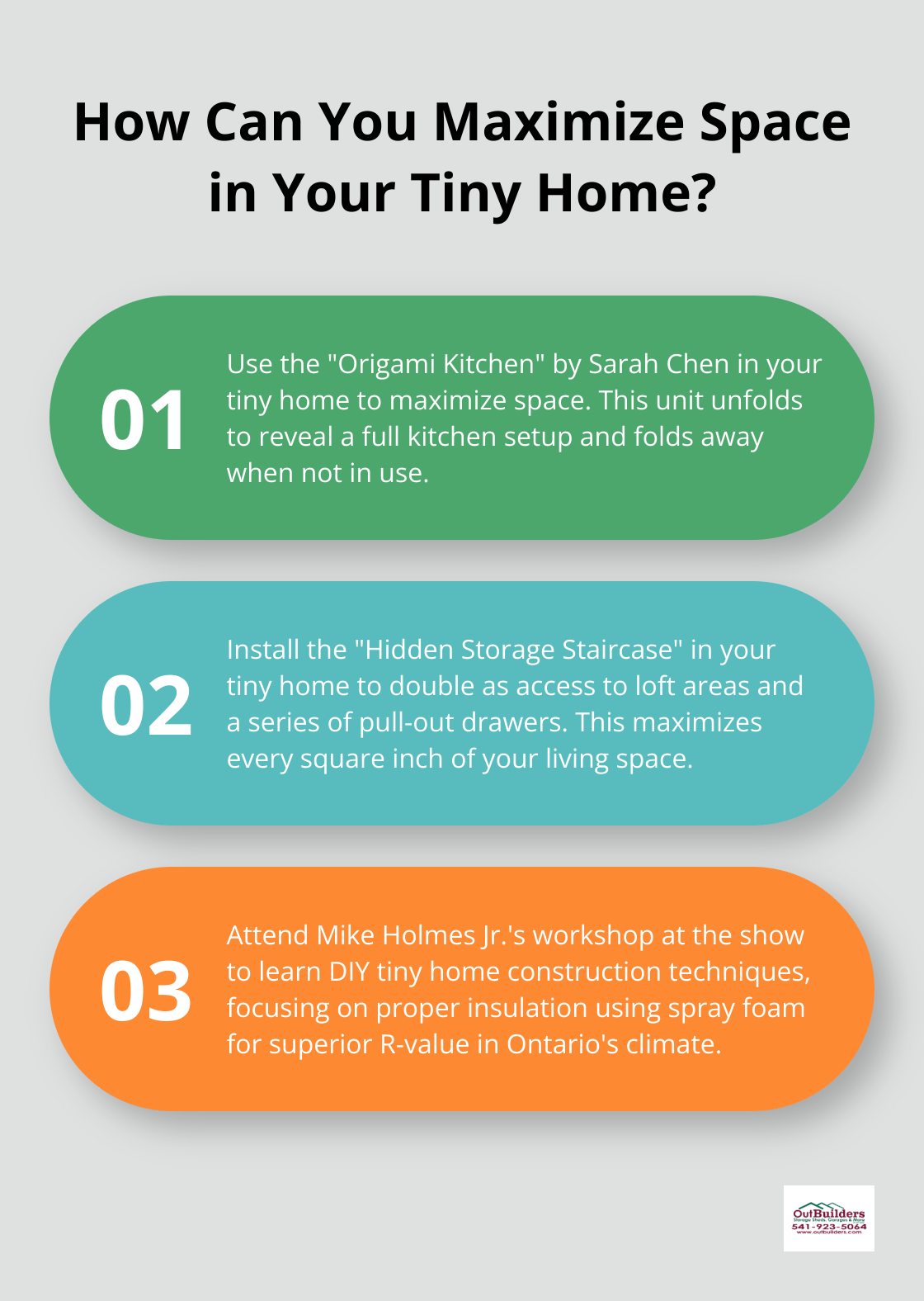 Infographic: How Can You Maximize Space in Your Tiny Home?