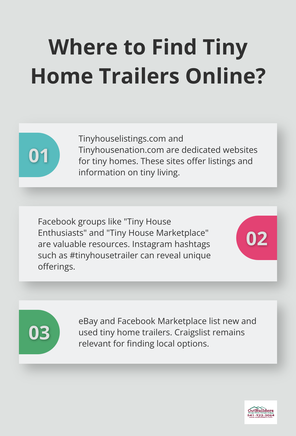 Infographic: Where to Find Tiny Home Trailers Online? - tiny home trailers for sale near me