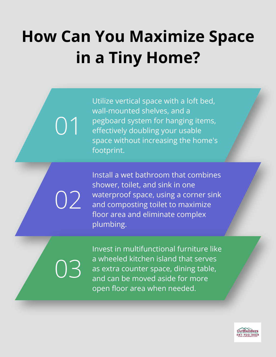 Infographic: How Can You Maximize Space in a Tiny Home?