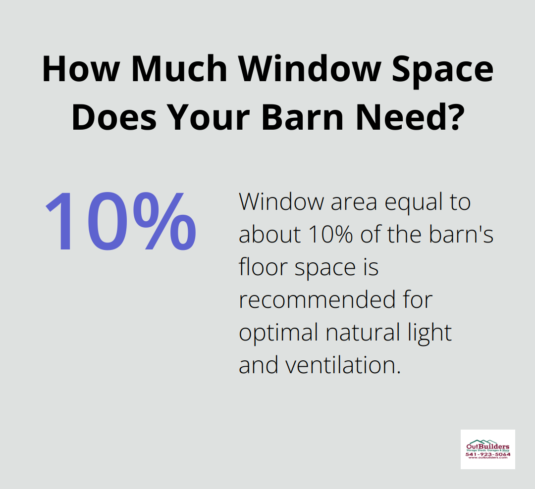 Infographic: How Much Window Space Does Your Barn Need?