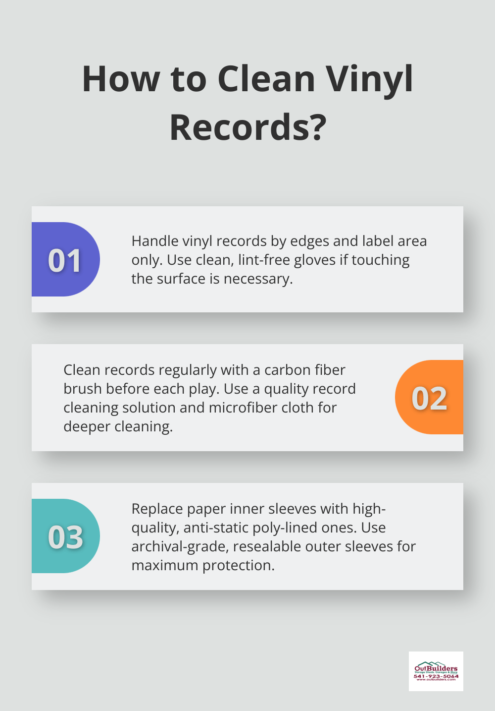 Infographic: How to Clean Vinyl Records?