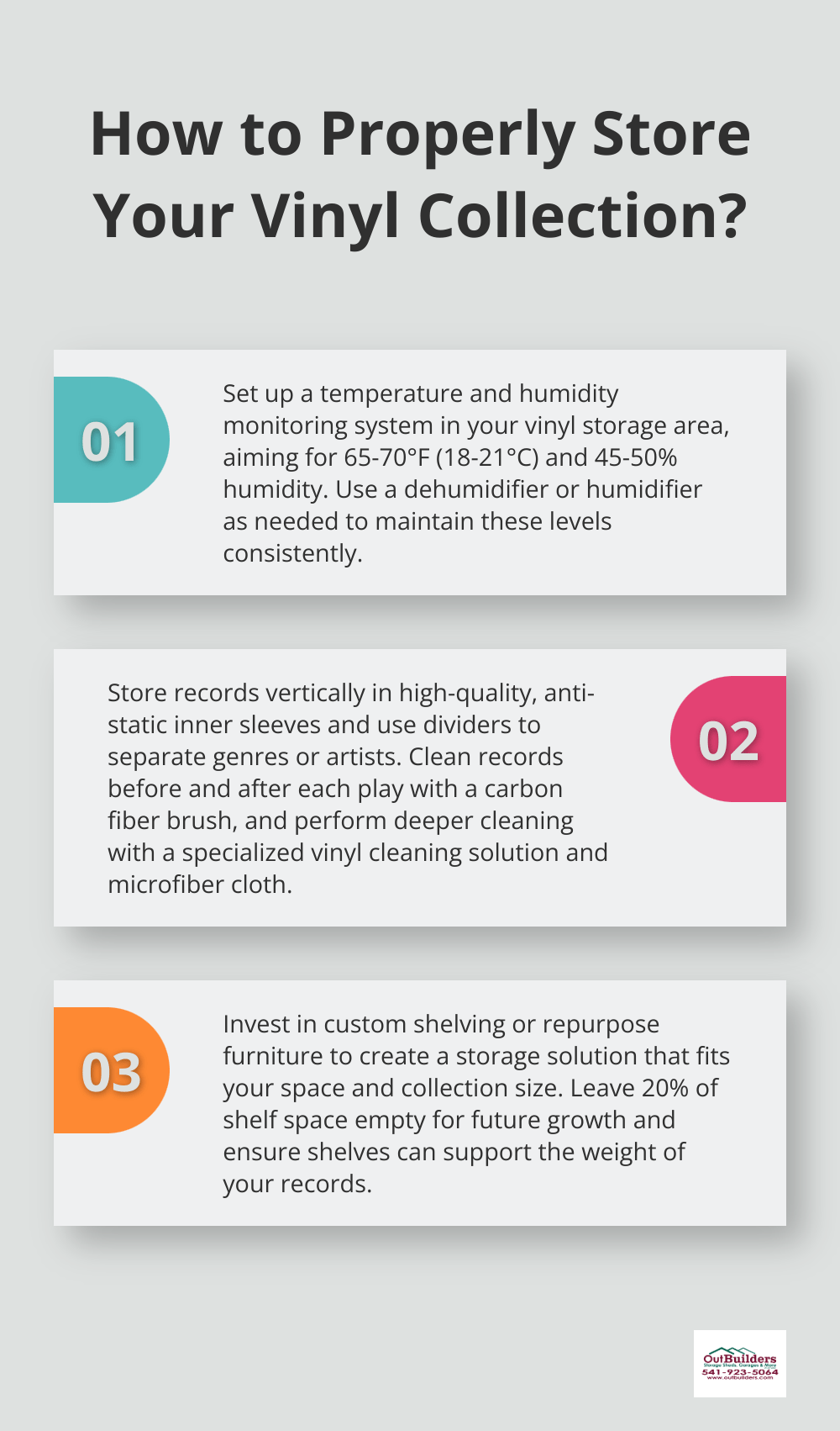 Infographic: How to Properly Store Your Vinyl Collection?