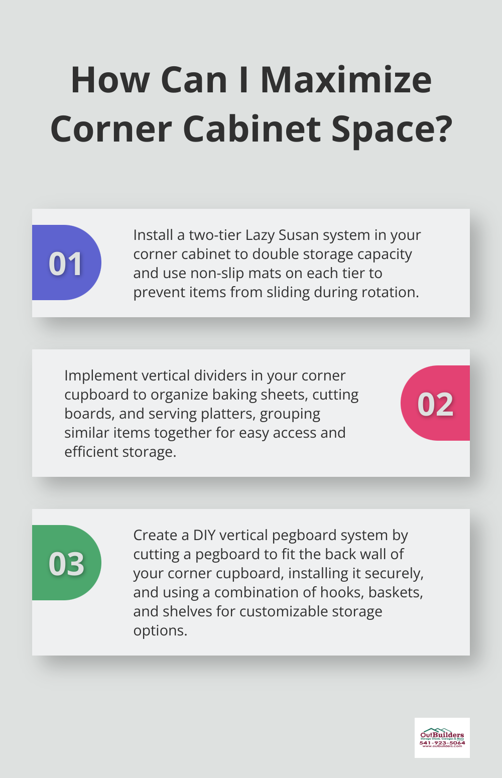 Infographic: How Can I Maximize Corner Cabinet Space? - corner kitchen cupboard storage solutions