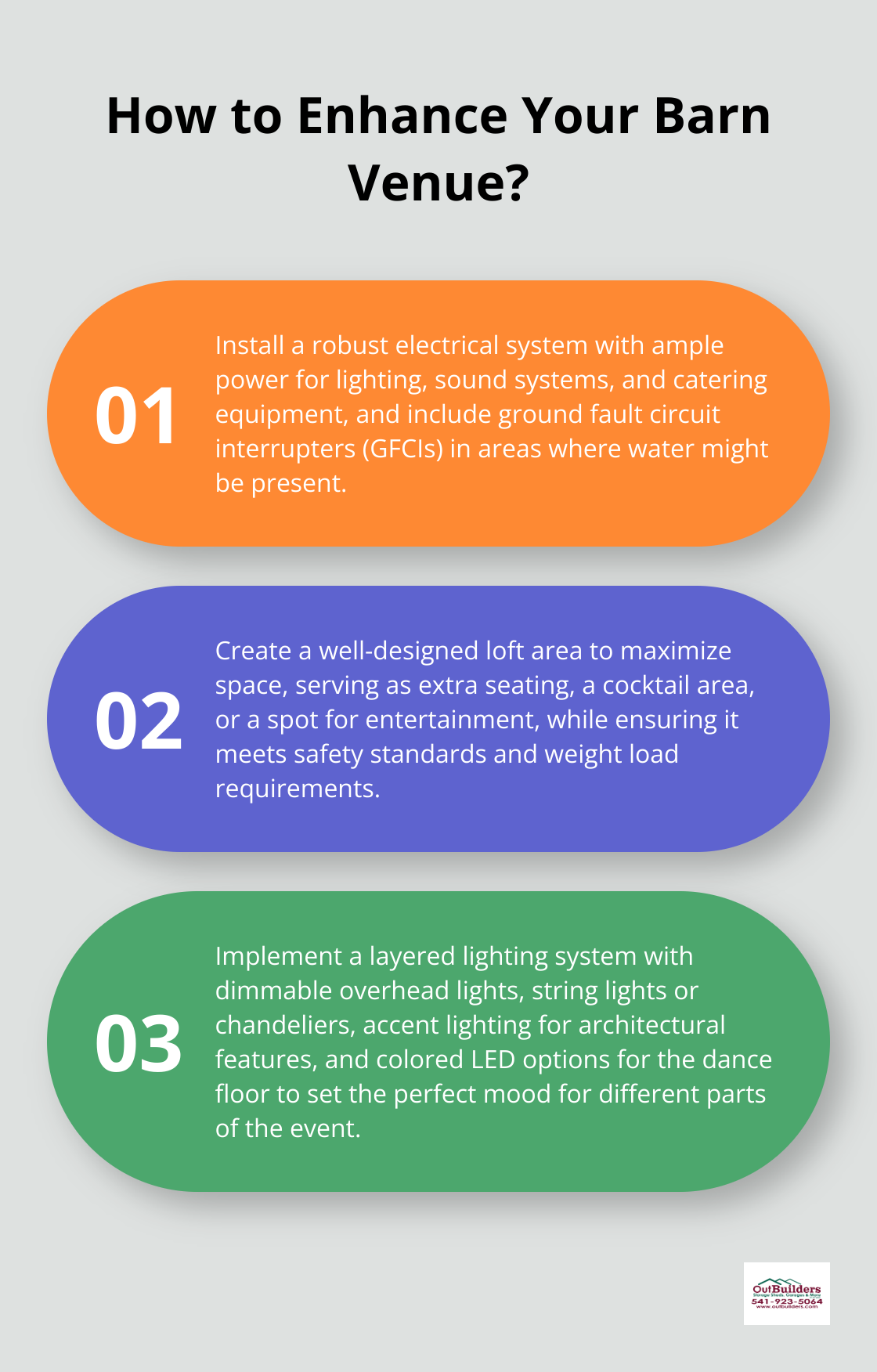 Infographic: How to Enhance Your Barn Venue?